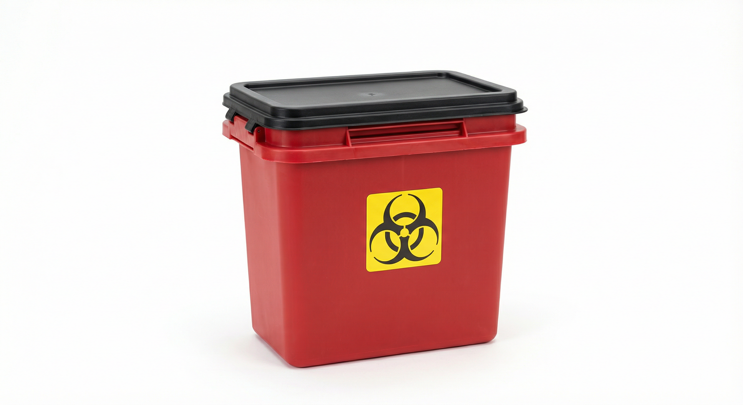 Sharps containers - Safe disposal containers for used needles and sharp medical instruments